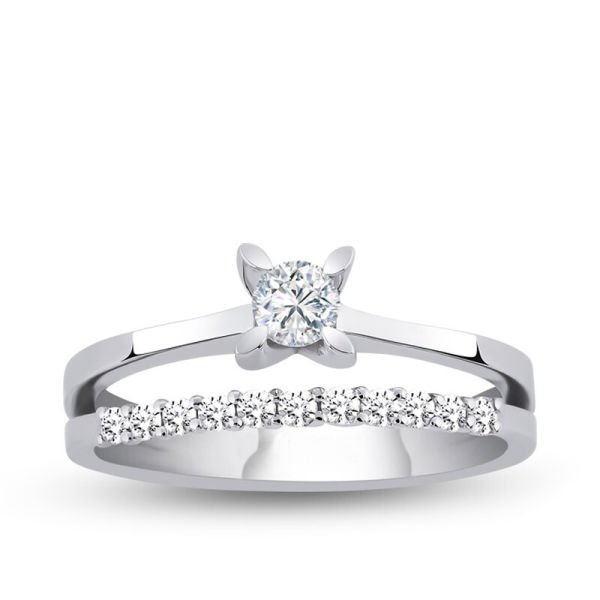 0.39 Karat Pırlanta Tektaş Yüzük