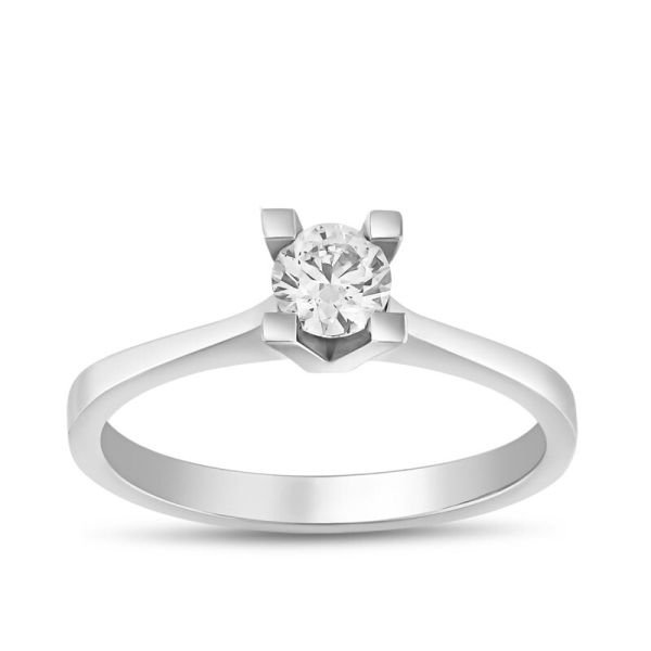 0.30 Karat Pırlanta Tektaş Yüzük