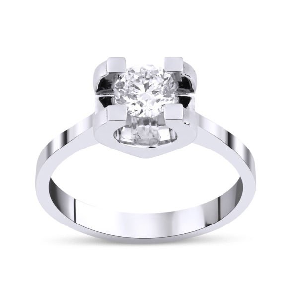 0.32 Karat Pırlanta Tektaş Yüzük