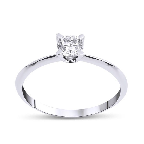 0.38 Karat Pırlanta Tektaş Yüzük