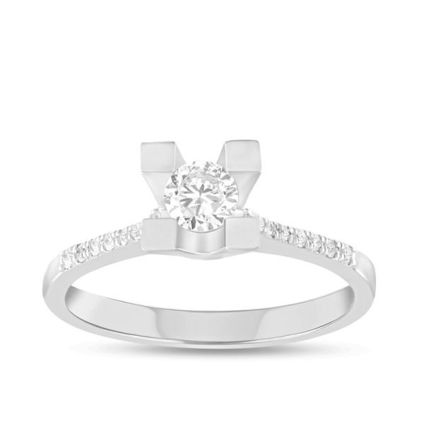 0.37 Karat Pırlanta Tektaş Yüzük