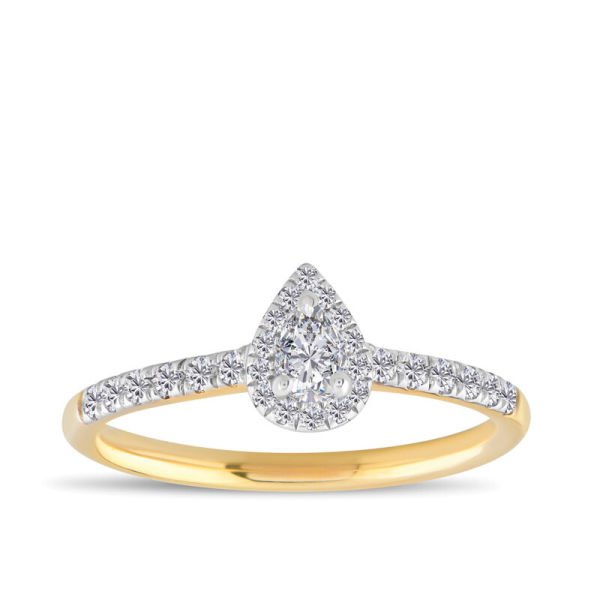 0.38 Karat Pırlanta Tektaş Yüzük