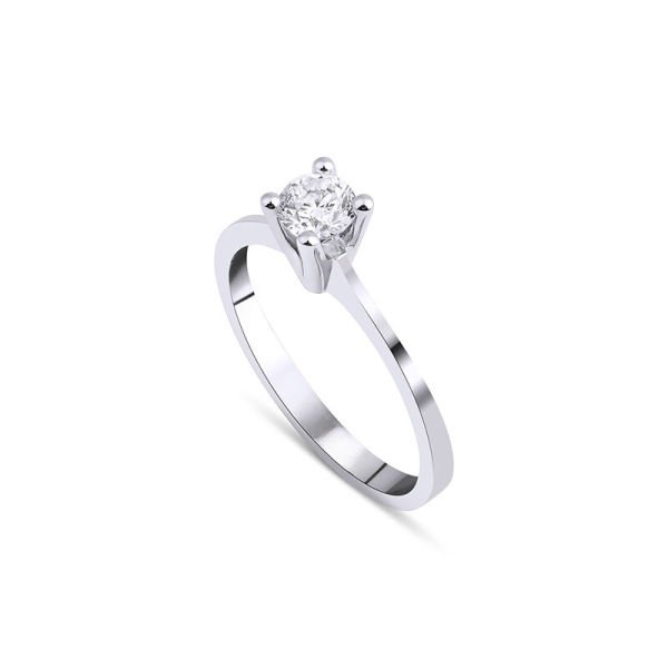 0.36 Karat Pırlanta Tektaş Yüzük