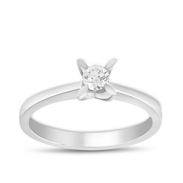 0.35 Karat Pırlanta Tektaş Yüzük