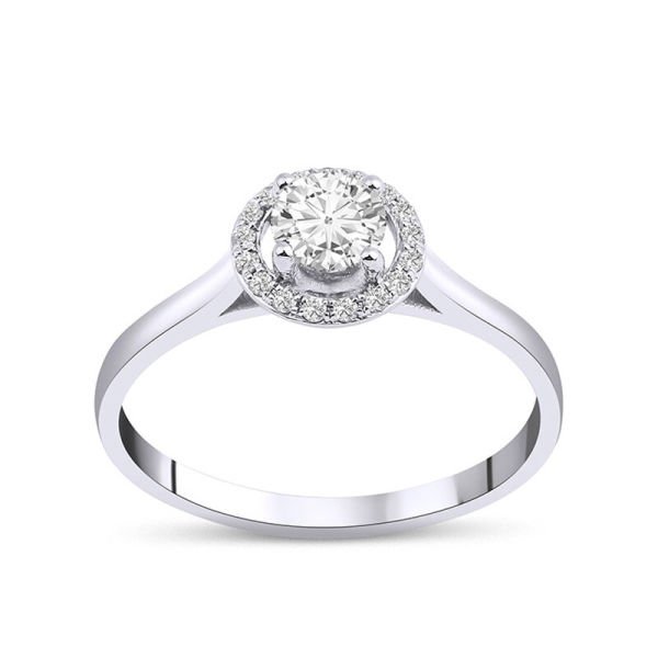 0.45 Karat Pırlanta Tektaş Yüzük