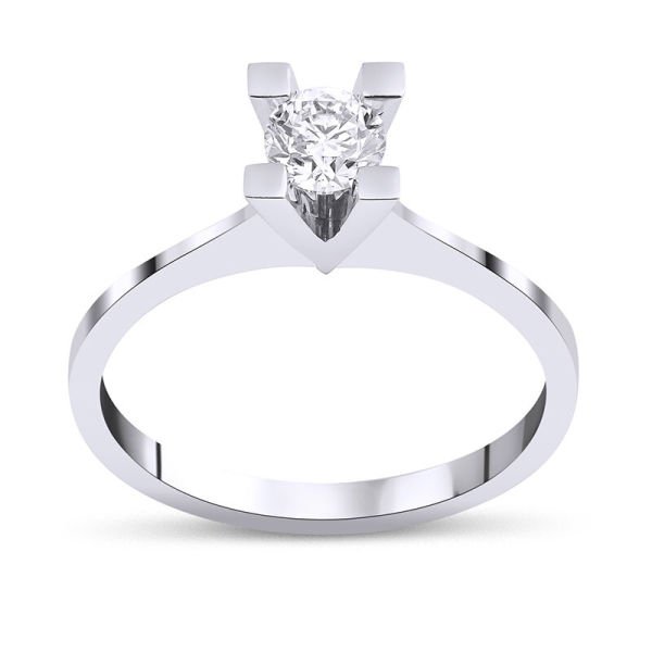 0.38 Karat Pırlanta Tektaş Yüzük