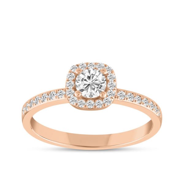 0.55 Karat Pırlanta Tektaş Yüzük