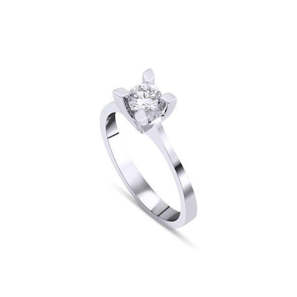 0.36 Karat Pırlanta Tektaş Yüzük