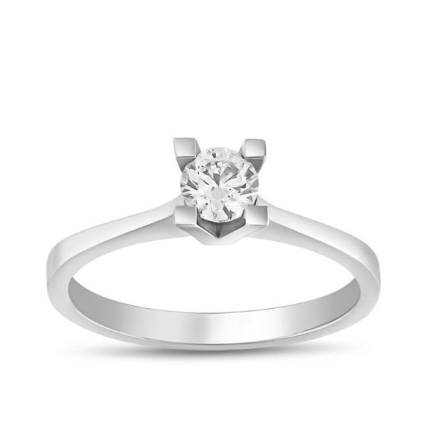 0.40 Karat Pırlanta Tektaş Yüzük