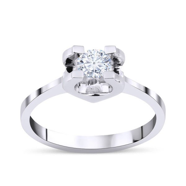 0.40 Karat Pırlanta Tektaş Yüzük