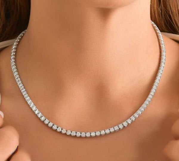 3 Karat Pırlanta Suyolu Kolye