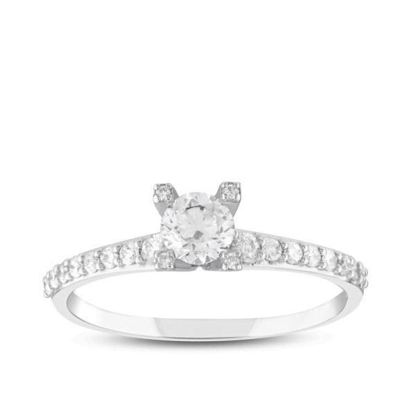 0.65 Karat Pırlanta Tektaş Yüzük