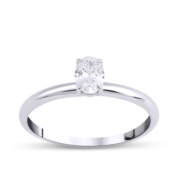 0.37 Karat Pırlanta Tektaş Yüzük