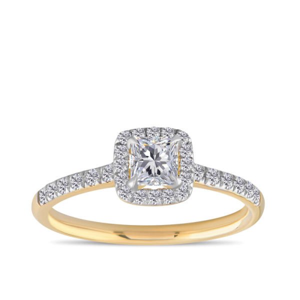 0.62 Karat Pırlanta Tektaş Yüzük