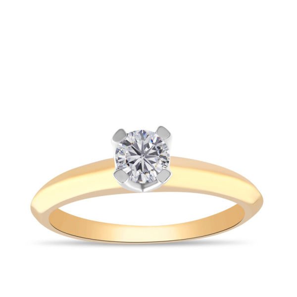 0.50 Karat Pırlanta Tektaş Yüzük