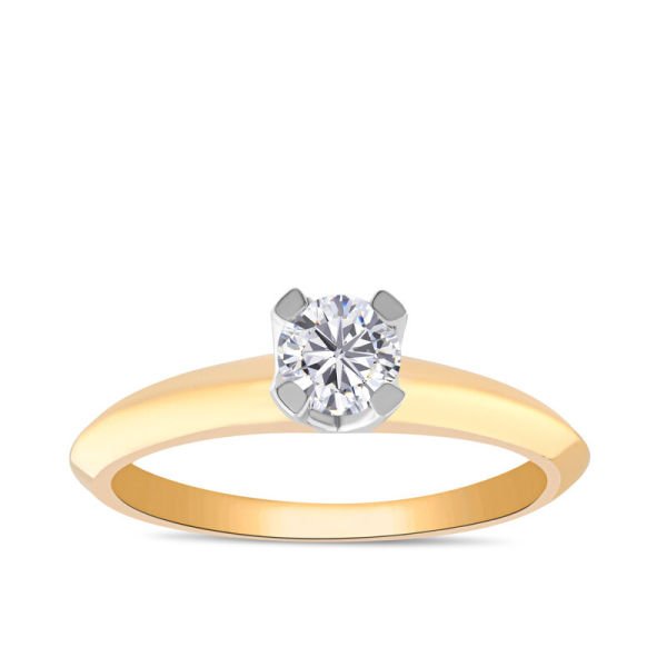 0.50 Karat Pırlanta Tektaş Yüzük