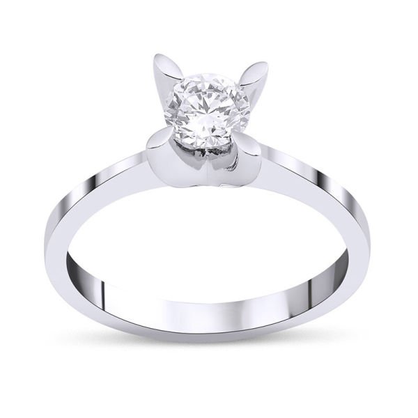 0.50 Karat Pırlanta Tektaş Yüzük