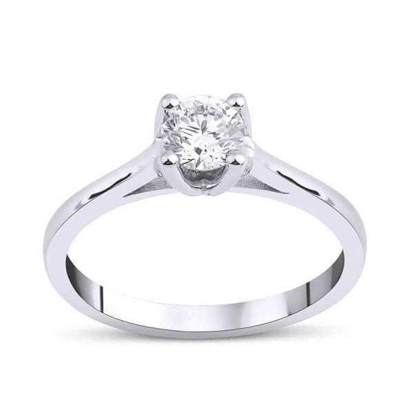 0.52 Karat Pırlanta Tektaş Yüzük