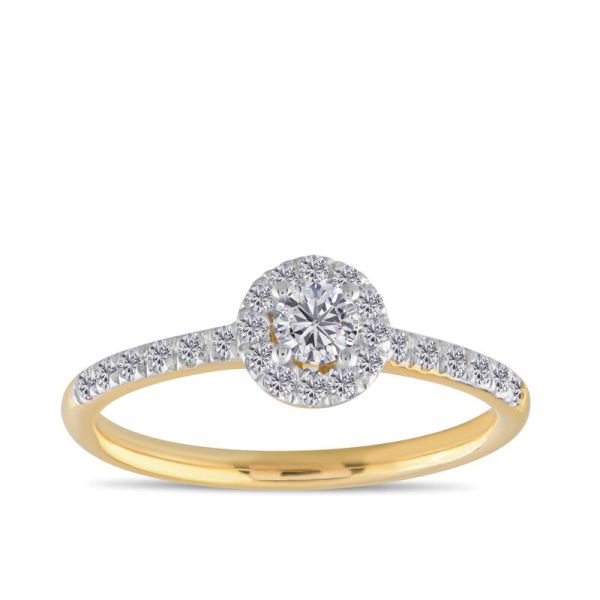 0.57 Karat Pırlanta Tektaş Yüzük