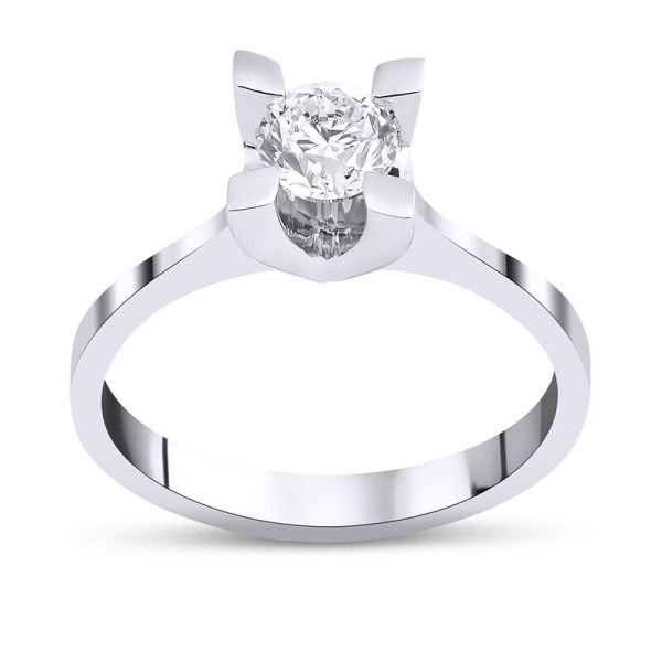 0.57 Karat Pırlanta Tektaş Yüzük