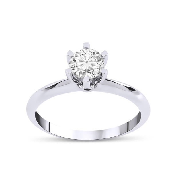 0.70 Karat Pırlanta Tektaş Yüzük