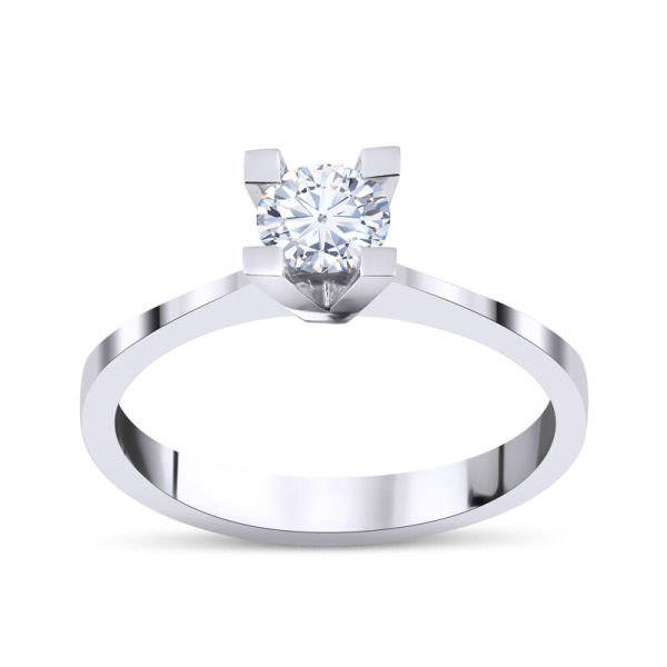 0.75 Karat Pırlanta Tektaş Yüzük