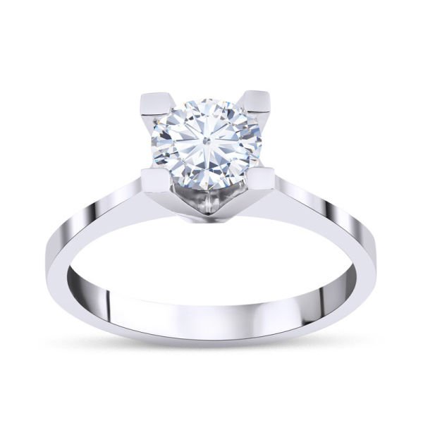 0.95 Karat Pırlanta Tektaş Yüzük