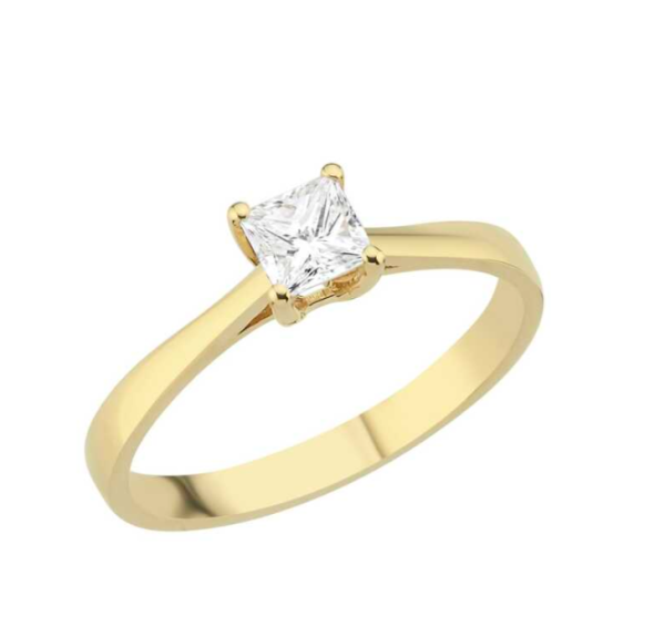 0.40 Karat Pırlanta Tektaş Yüzük