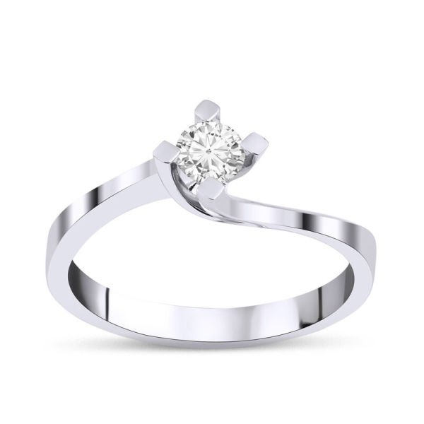 0.25 Karat Pırlanta Tektaş Yüzük